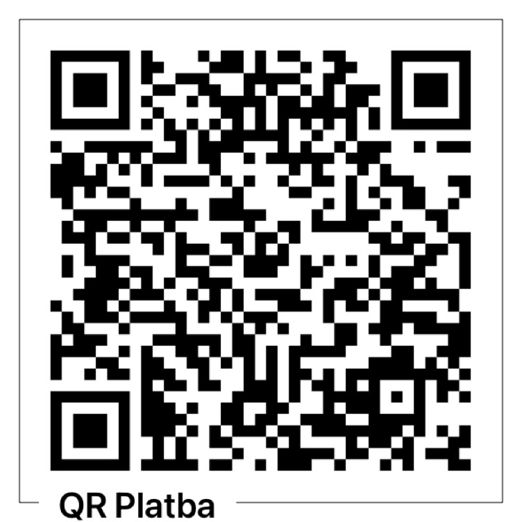 QR kód pro platbu předplatného na víkendový kurz Filipa Tomáše 